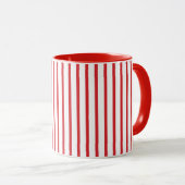 Rode Streep Docent Koffie Mok (Voorkant rechts)