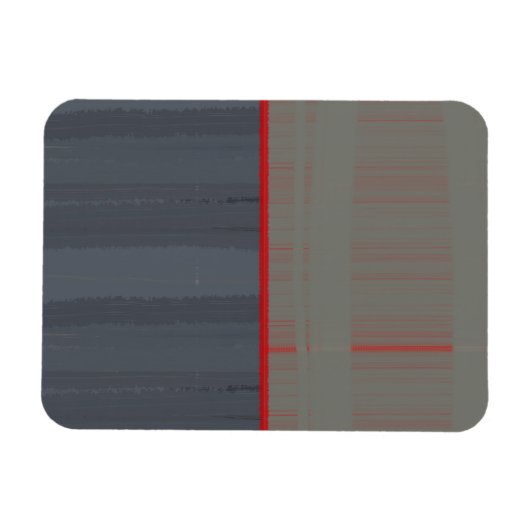 Rode streep magneet (Horizontaal)