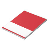 Rode streep notitieblok (Linkerzijde)