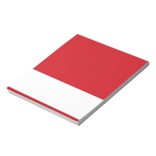 Rode streep notitieblok (Linkerzijde)