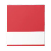 Rode streep notitieblok (Voorkant)