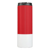 Rode streep thermosbeker (Achterkant)