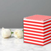 Rode strepen bedankdoosjes