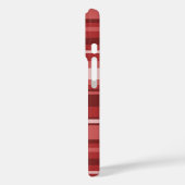 Rode strepen Case-Mate iPhone case (Achterkant / Links)