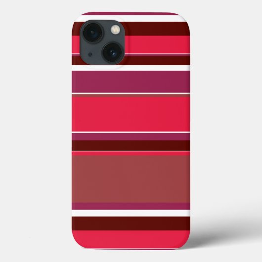 Rode strepen Case-Mate iPhone hoesje (Achterkant)