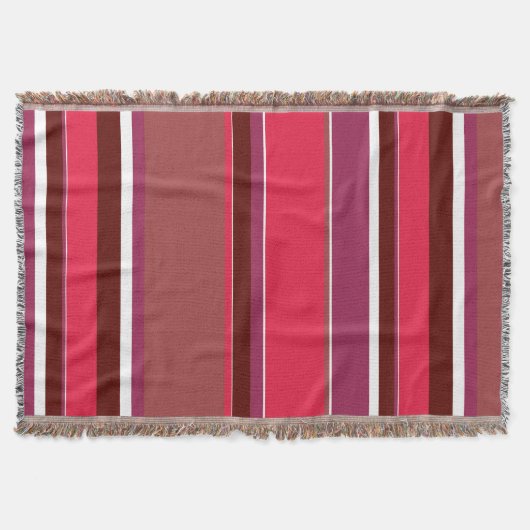 Rode strepen deken (Voorkant)