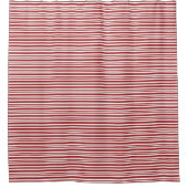 rode strepen douchegordijn (Voorkant)