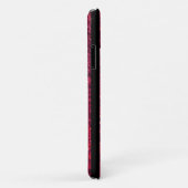 Rode strepen, glitterstrips, strips Case-Mate iPhone case (Achterkant/rechts)