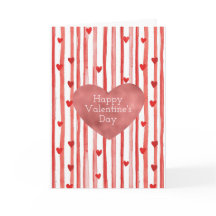 Rode Strepen & Hartjes Valentijnsdag