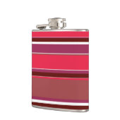 Rode strepen heupfles (Links)