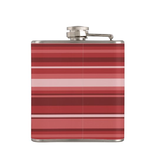 Rode strepen heupfles (Achterkant)