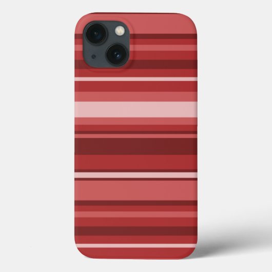 Rode strepen Hoesje-Mate iPhone draagtas Case-Mate iPhone Case (Achterkant)