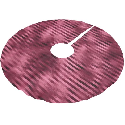 Rode strepen kerstboom rok (Gekanteld)