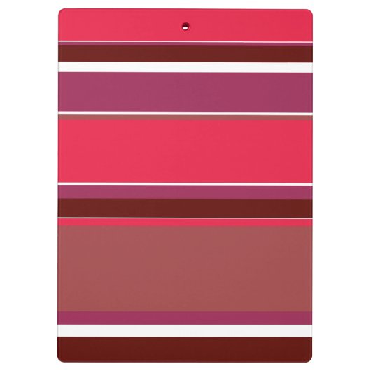 Rode strepen klembord (Achterkant)