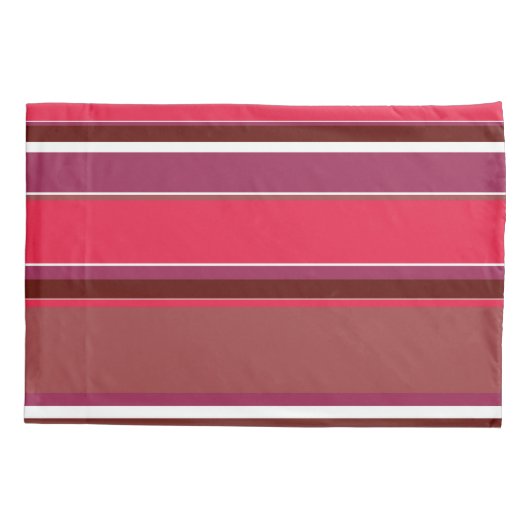 Rode strepen kussensloop (Achterkant)