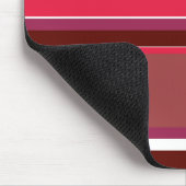 Rode strepen muismat (Hoek)