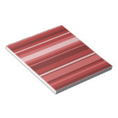 Rode strepen notitieblok (Schuin)