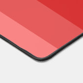 Rode strepen patroon Desk Mat (Hoek)