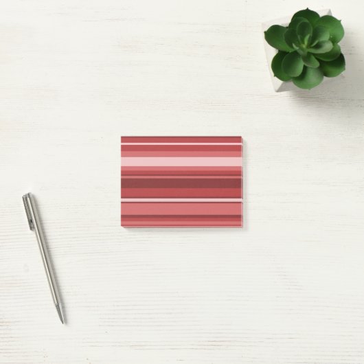 Rode strepen post-it® notes (Kantoor)