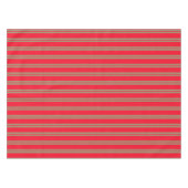 Rode strepen tafelkleed (Voorkant (Horizontaal))