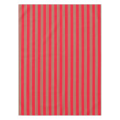 Rode strepen tafelkleed (Voorkant)