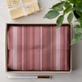 Rode strepen tissuepapier (Geschenk)