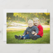 Rode strepes zwart en witte kerst feestdagenkaart (Achterkant)