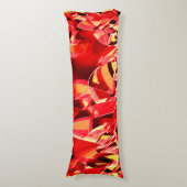 Rode strip waarmee beweging wordt gesimuleerd lichaamskussen (Voorkant Verticaal)