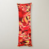 Rode strip waarmee beweging wordt gesimuleerd lichaamskussen (Achterkant (Verticaal))