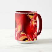 Rode strip waarmee beweging wordt gesimuleerd mok (Voorkant rechts)