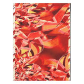 Rode strip waarmee beweging wordt gesimuleerd tafelkleed (Voorkant)