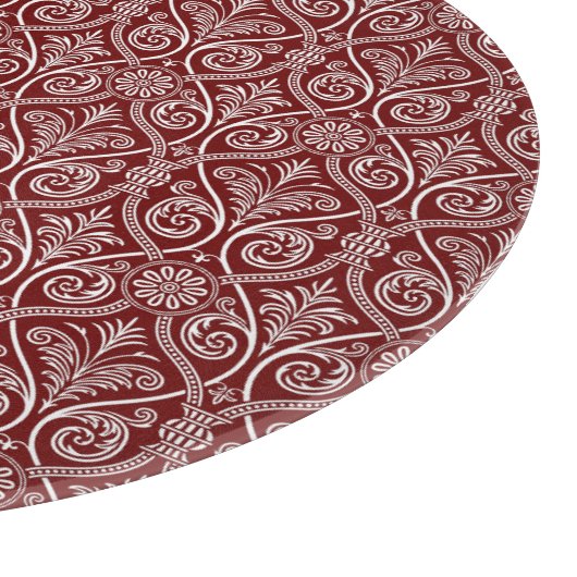 Rode stripkaart snijplank (Hoek)