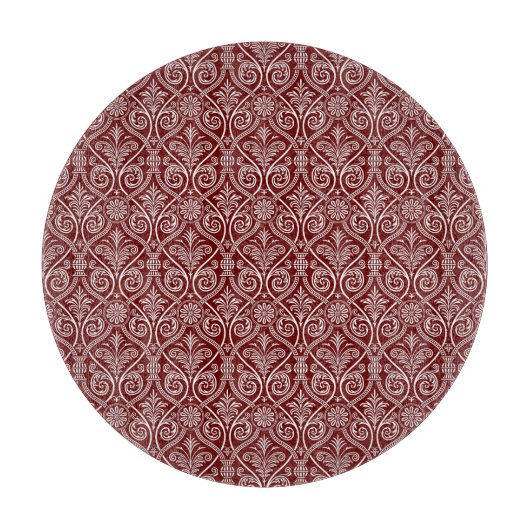 Rode stripkaart snijplank (Voorkant)