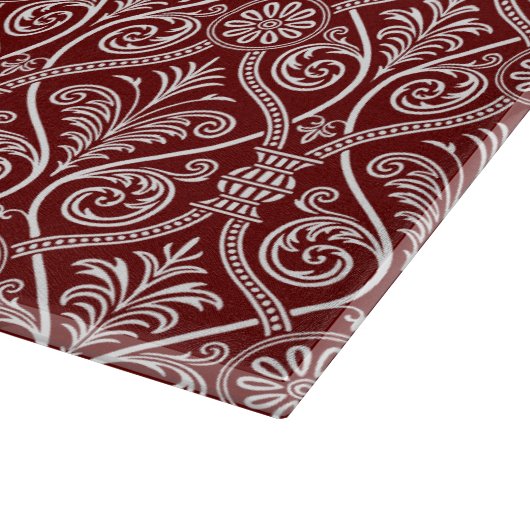 Rode stripkaart snijplank (Hoek)