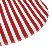 Rode stripkaart snijplank (Hoek)