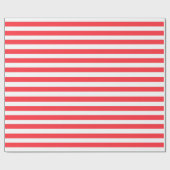 Rode strips cadeaupapier (Vlak)