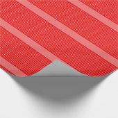 Rode strips cadeaupapier (Hoek)