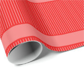 Rode strips cadeaupapier (Rol Hoek)