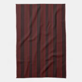 Rode strips theedoek (Verticaal)