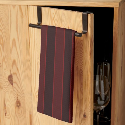 Rode strips theedoek (Derde Gevouwen)