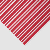 Rode strips tissuepapier (Detail)