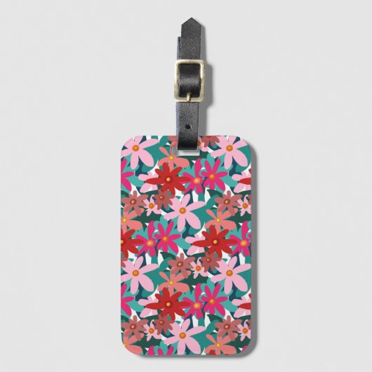 RODE STROMEN BAGAGELABEL (Voorkant (verticaal))