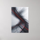 Rode Stroom Canvas Afdruk (Voorkant)