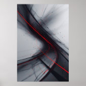 Rode Stroom Poster (Voorkant)