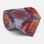 rode stropdas "rood" (Opgerold)