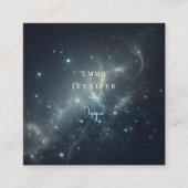 Rode Subtiele zachte glitter achtergrond Vierkante Visitekaartje (Voorkant)