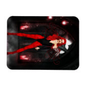 Rode Succubus Magneet (Horizontaal)
