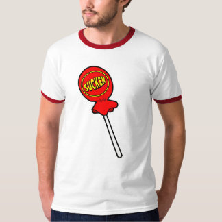 Rode Sucker Screwball Afbeeldingen T-shirt