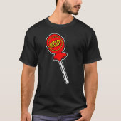 Rode Sucker Screwball Afbeeldingen T-shirt (Voorkant)