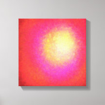 Rode Supernova – Levendig canvas